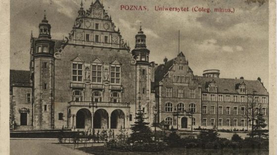 Collegium Minus Uniwersytetu Poznańskiego około roku 1918-1919